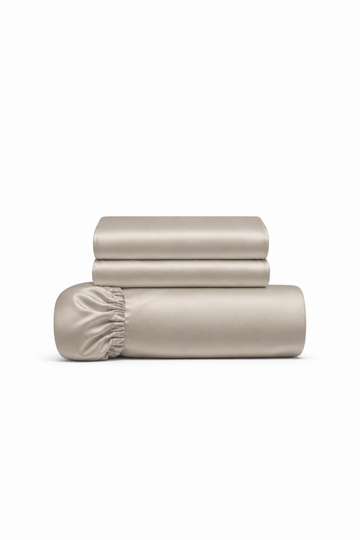 Bamboo Fitted Sheet Set Oat