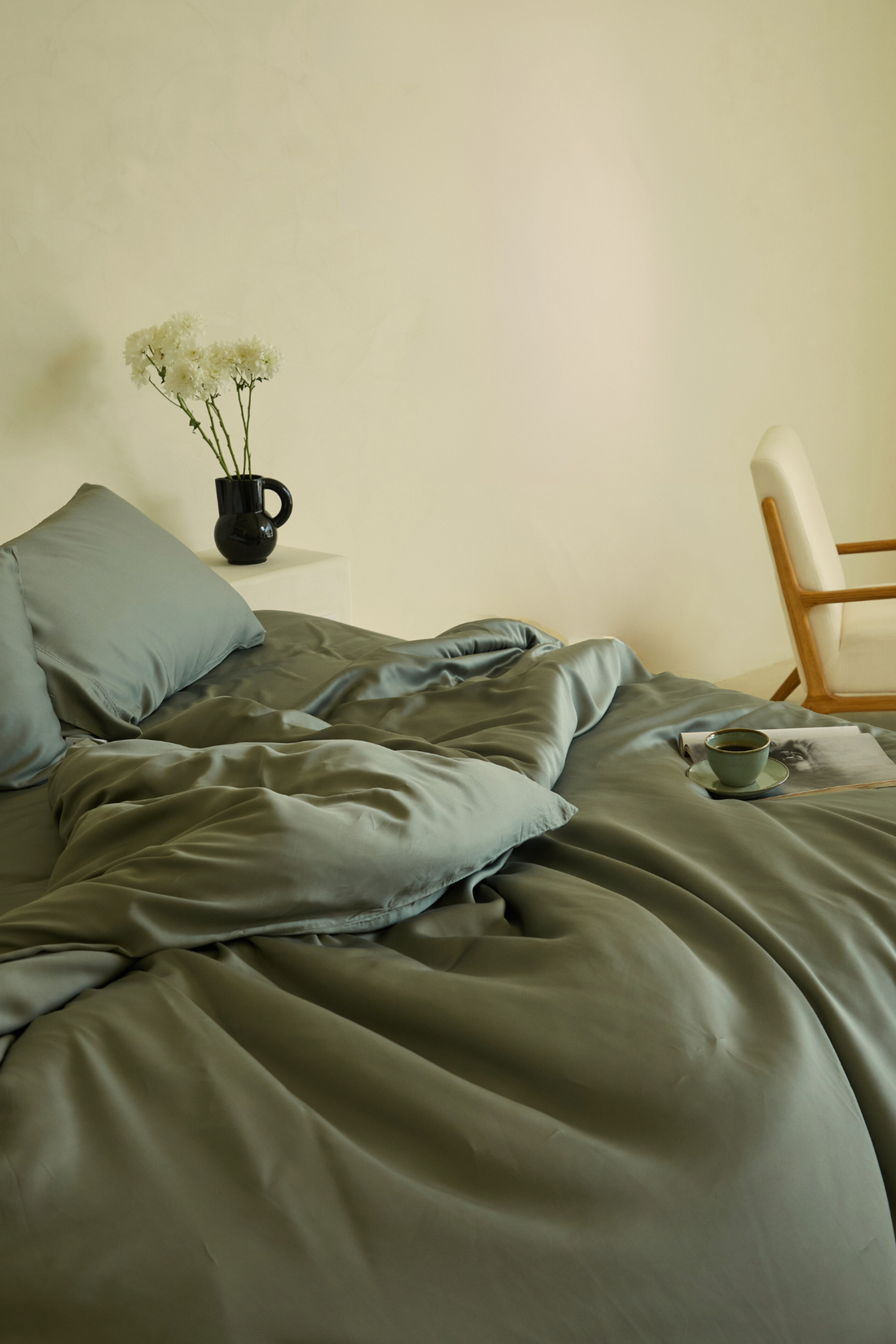 Bamboo Duvet Cover Sage