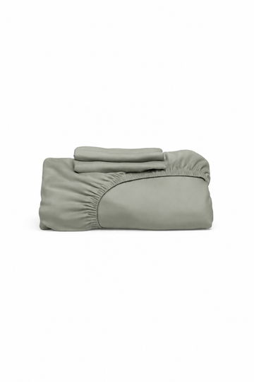 Bamboo Fitted Sheet Set Sage